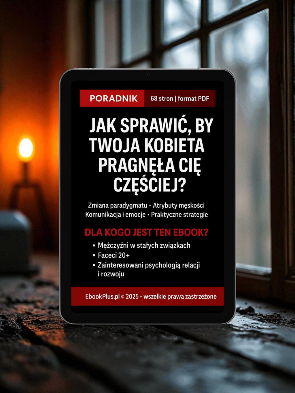 EBOOK DLA MĘŻCZYZN + 4 BONUSY