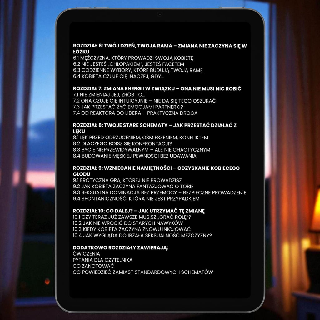 EBOOK DLA MĘŻCZYZN + 4 BONUSY