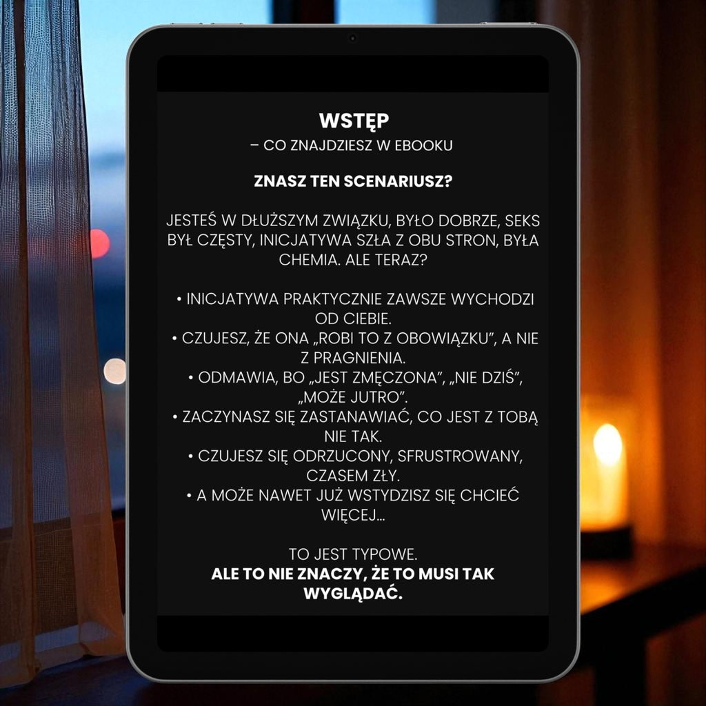 EBOOK DLA MĘŻCZYZN + 4 BONUSY